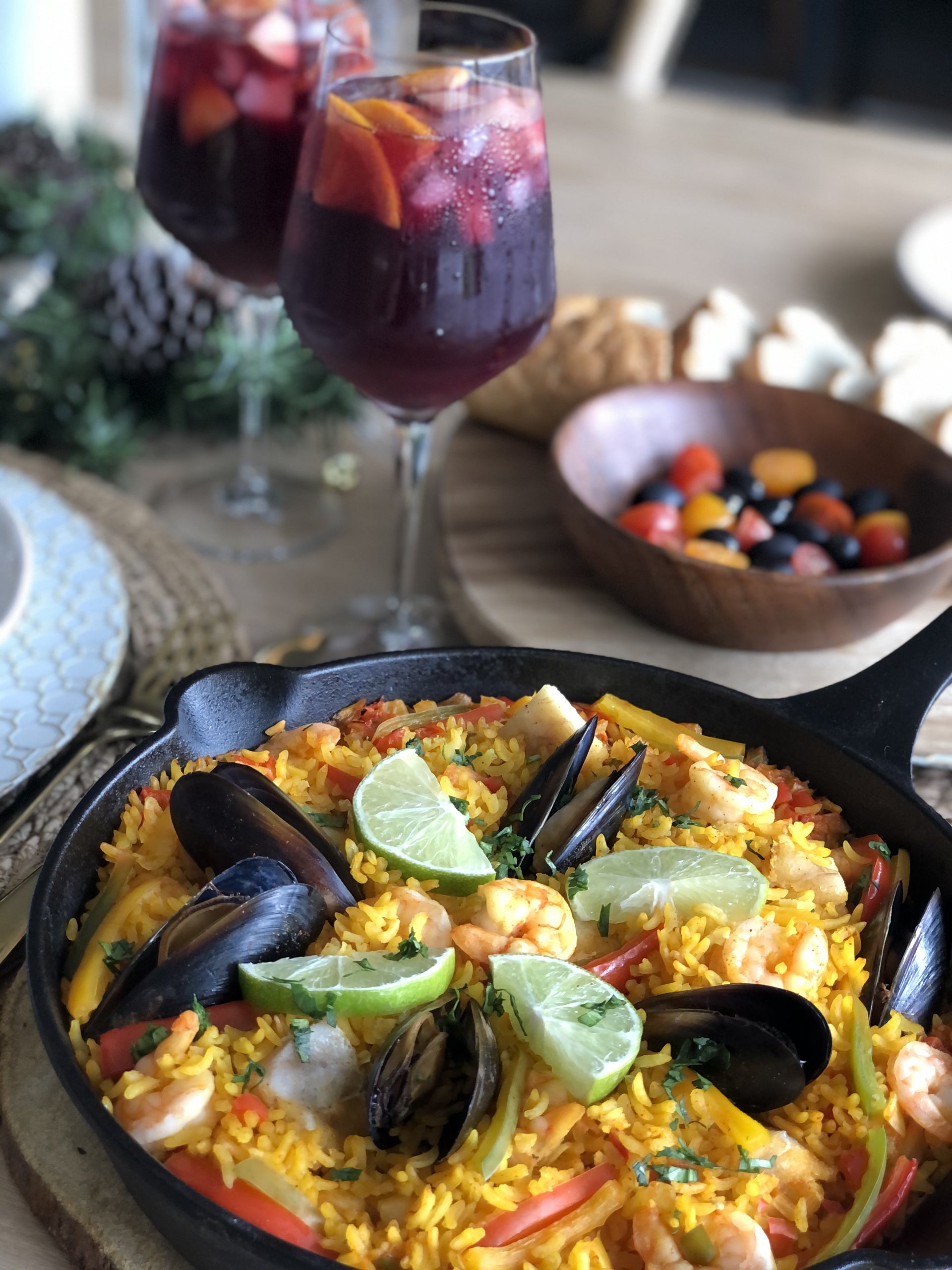 Recetas navideñas en utensilios de hierro fundido