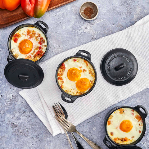 Mini Olla Cocotte de Hierro Fundido Esmaltado