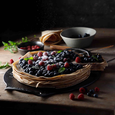 plancha para pizza de hierro fundido imagen crepes 1