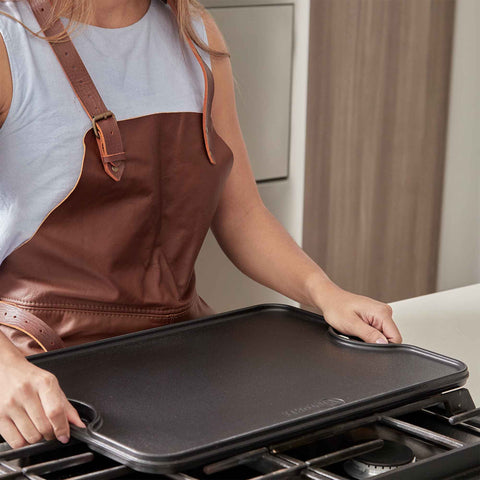 Plancha Reversible Hierro Fundido Precurado 50 x 35 cm