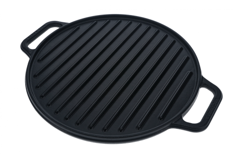 Plancha Para Asar Redonda Grill Hierro Fundido 32 Cm