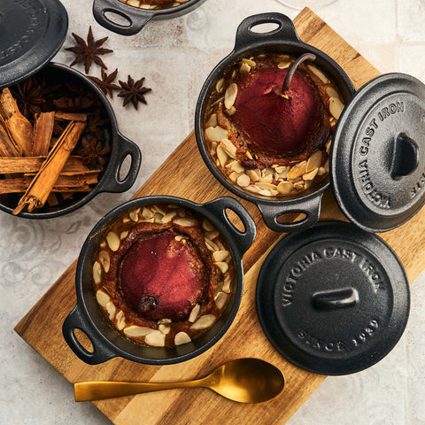 Mini Olla Cocotte de Hierro Fundido Esmaltado