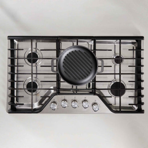 Sarten Redondo Grill 25 cm Hierro Fundido Precurado