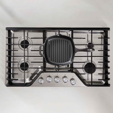 Sartén Hierro Fundido Cuadrado Grill de 25x 25 cm Precurado
