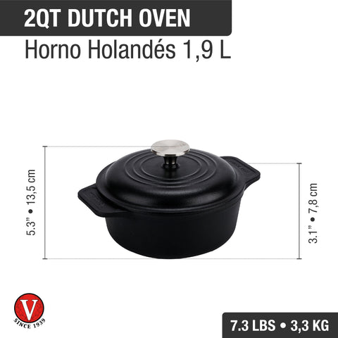 Horno Holandés 1,9 Lts Esmaltado