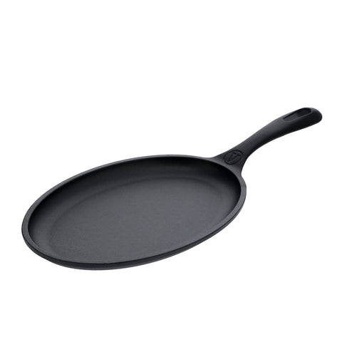 Sarten Fajita Ovalado Hierro Fundido 41 x 18 cm