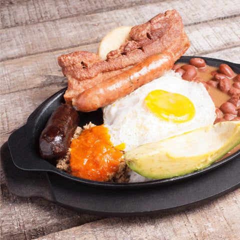 Bandeja Ovalada Esmaltado 29 Cm X 19 Cm