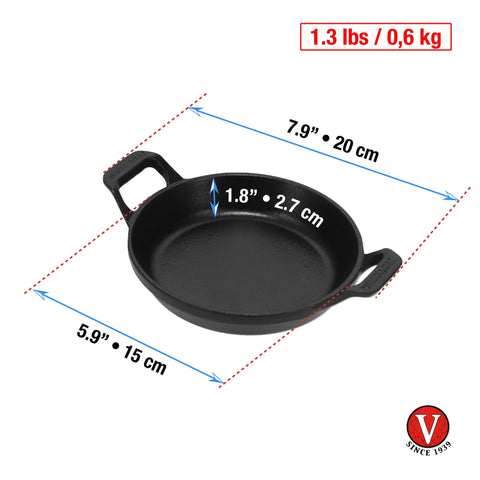 Mini Cazuela 14 Cm Con Tapa Vidrio Esmaltada