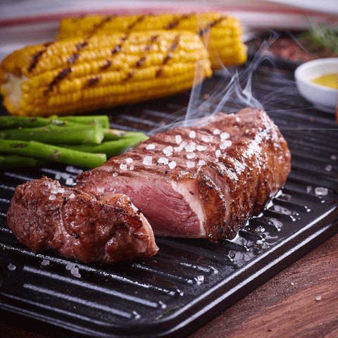 plancha en hierro fundido