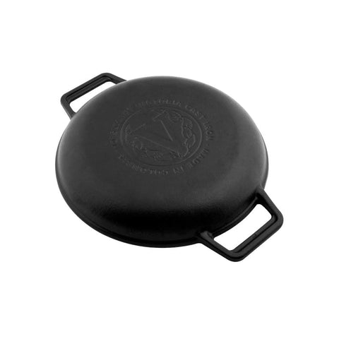 Sarten Redondo Grill 25 cm Hierro Fundido Precurado