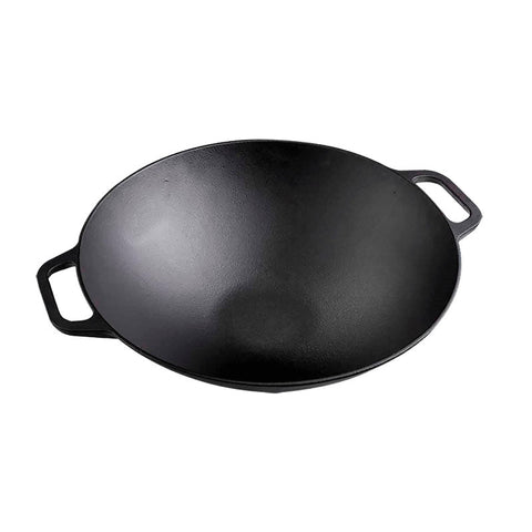 Sartén Wok de Hierro Fundido 36.4 cm